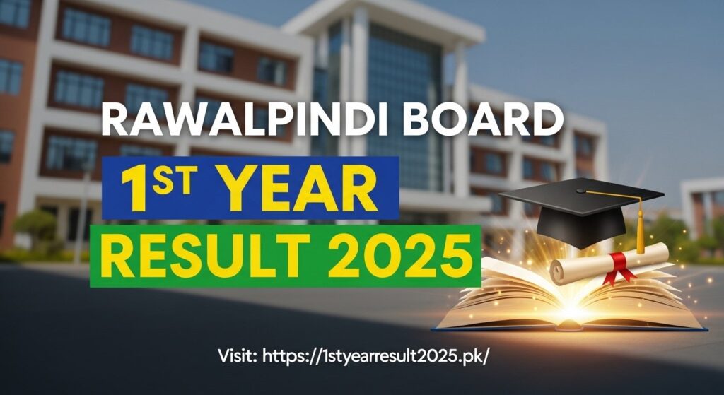 1st Year Result 2025 Rawalpindi Board – Check Result by Roll No, Name and SMS