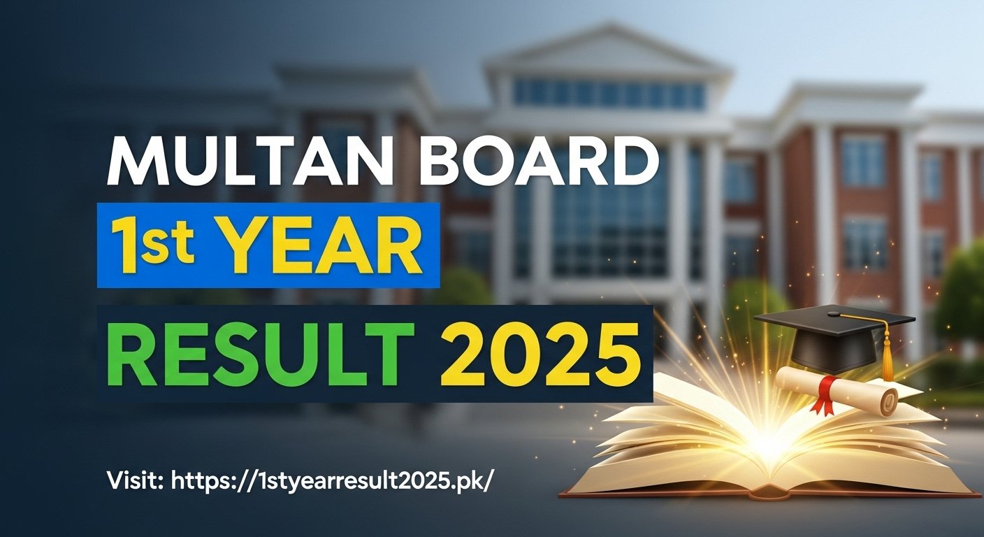 Multan Board 1st Year Result 2025 – Check By Roll Number, Name & SMS