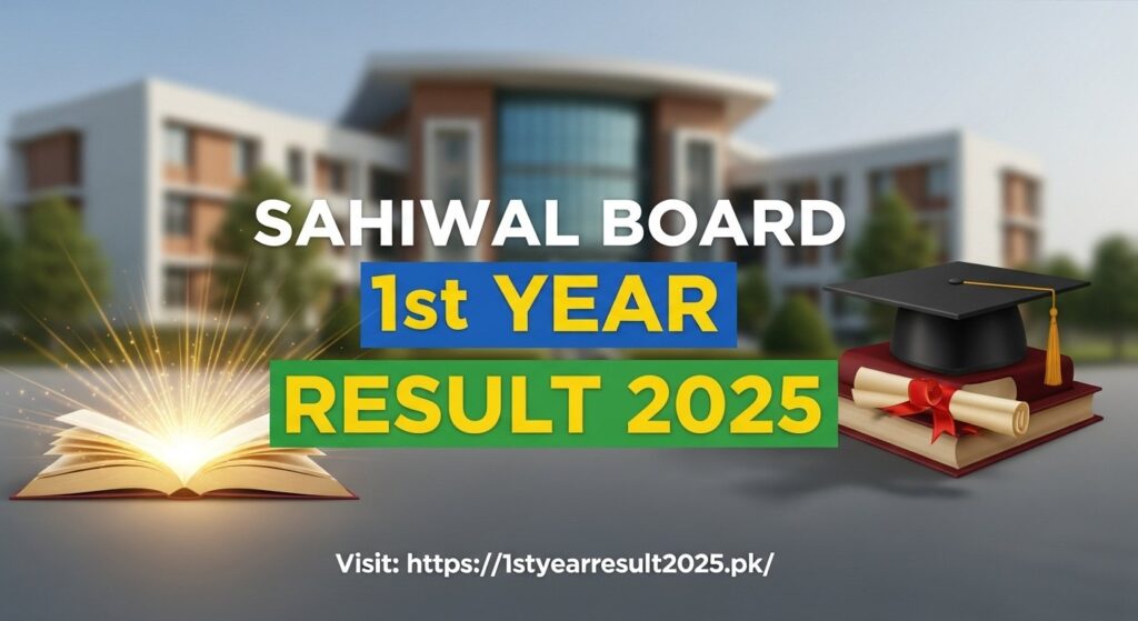 Sahiwal Board 1st Year Result 2025 – By Name, Roll Number and SMS